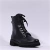 Remonte Tex Platform Laced Ankle Boot - Black